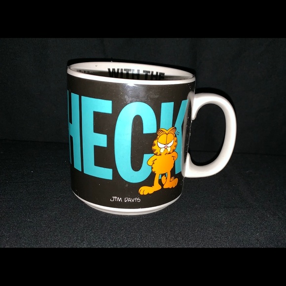 Vintage Garfield Mug Enesco 1978 By Jim Davis - Picture 3 of 6
